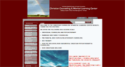 Desktop Screenshot of christiancounselingandmaritallearningcenter.com
